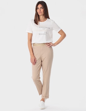 Pantalón easy pant Punt Roma slim para mujer