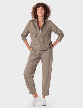 Pantalón jogger Punt Roma slim para mujer