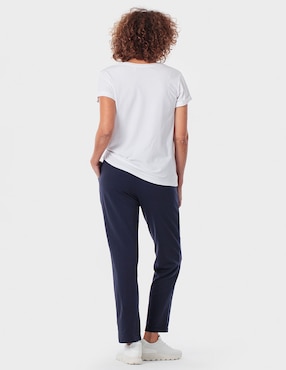 Pants regular Punt Roma con agujeta para mujer