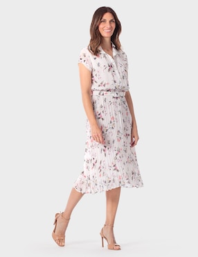 Vestido midi casual Punt Roma para mujer