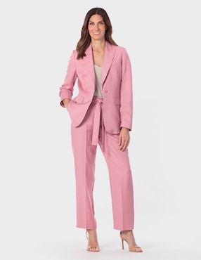 Pantalón de vestir Punt Roma slim para mujer