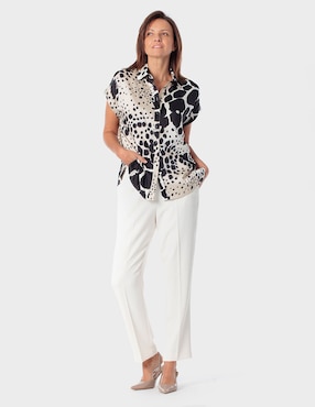 Pantalón easy pant Punt Roma slim para mujer
