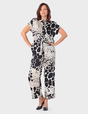 Pantalón easy pant Punt Roma straight para mujer