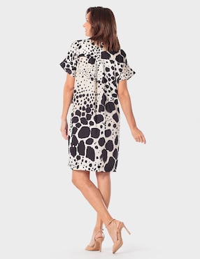 Vestido arriba de la rodilla casual Punt Roma para mujer