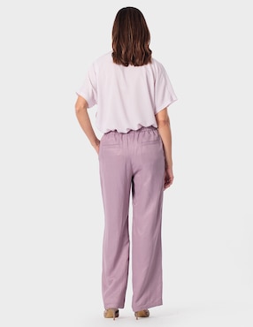 Pantalón easy pant Punt Roma straight para mujer