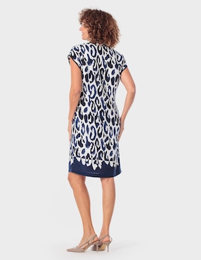 Vestido a la rodilla casual Punt Roma para mujer