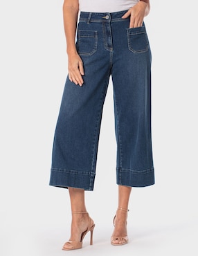 Pantalón coulotte Punt Roma para mujer