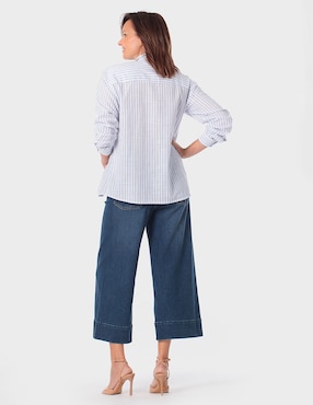Pantalón coulotte Punt Roma para mujer