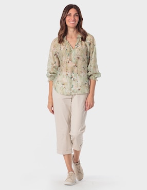 Pantalón easy pant Punt Roma slim para mujer