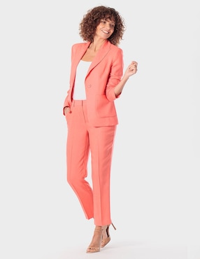 Pantalón capri Punt Roma slim para mujer