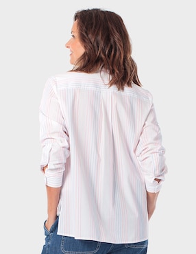 Blusa Punt Roma manga larga para mujer