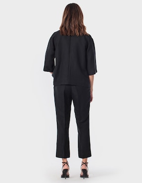 Pantalón de vestir Punt Roma slim para mujer