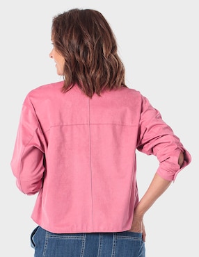 Chamarra denim Punt Roma para mujer