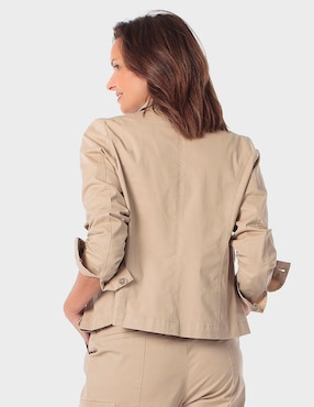 Chamarra denim Punt Roma para mujer