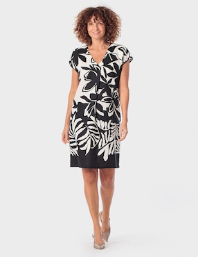 Vestido arriba de la rodilla casual Punt Roma para mujer