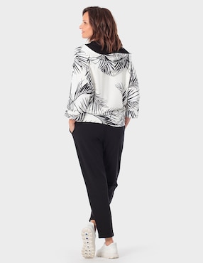 Pants slim Punt Roma con agujeta para mujer