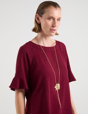 Collar de flor Punt Roma