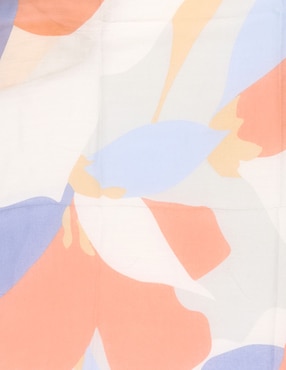 Pashmina Punt Roma con estampado floral para mujer