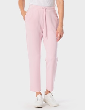 Pants regular con agujeta para mujer