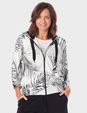 Sudadera con capucha Punt Roma para mujer