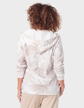 Sudadera con capucha y bolsa Punt Roma para mujer