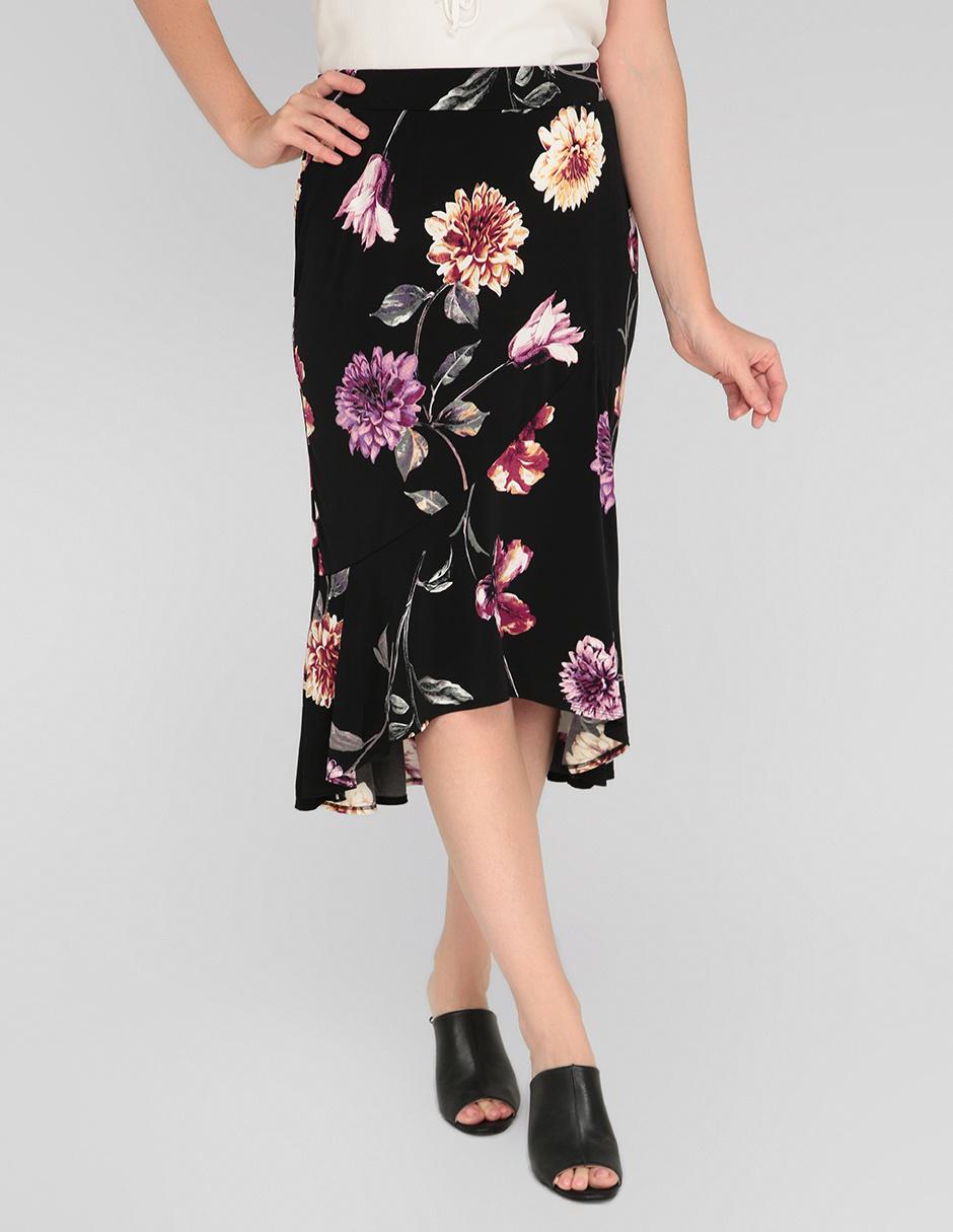 falda blanca punto roma