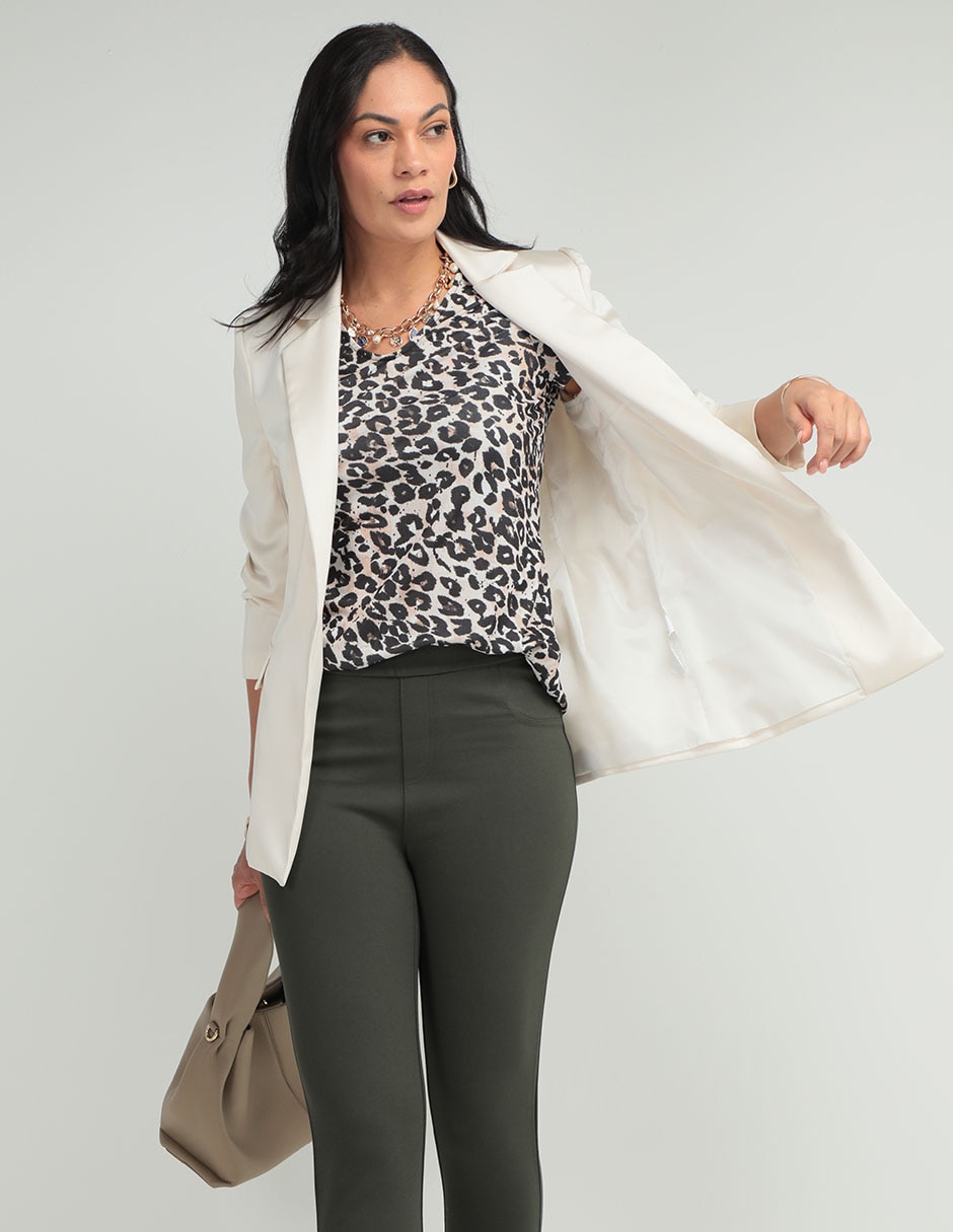 Blusa manga corta para mujer 1