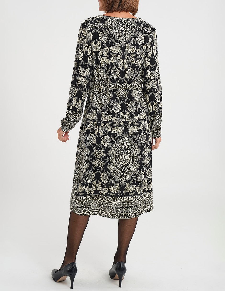 Vestido midi casual para mujer