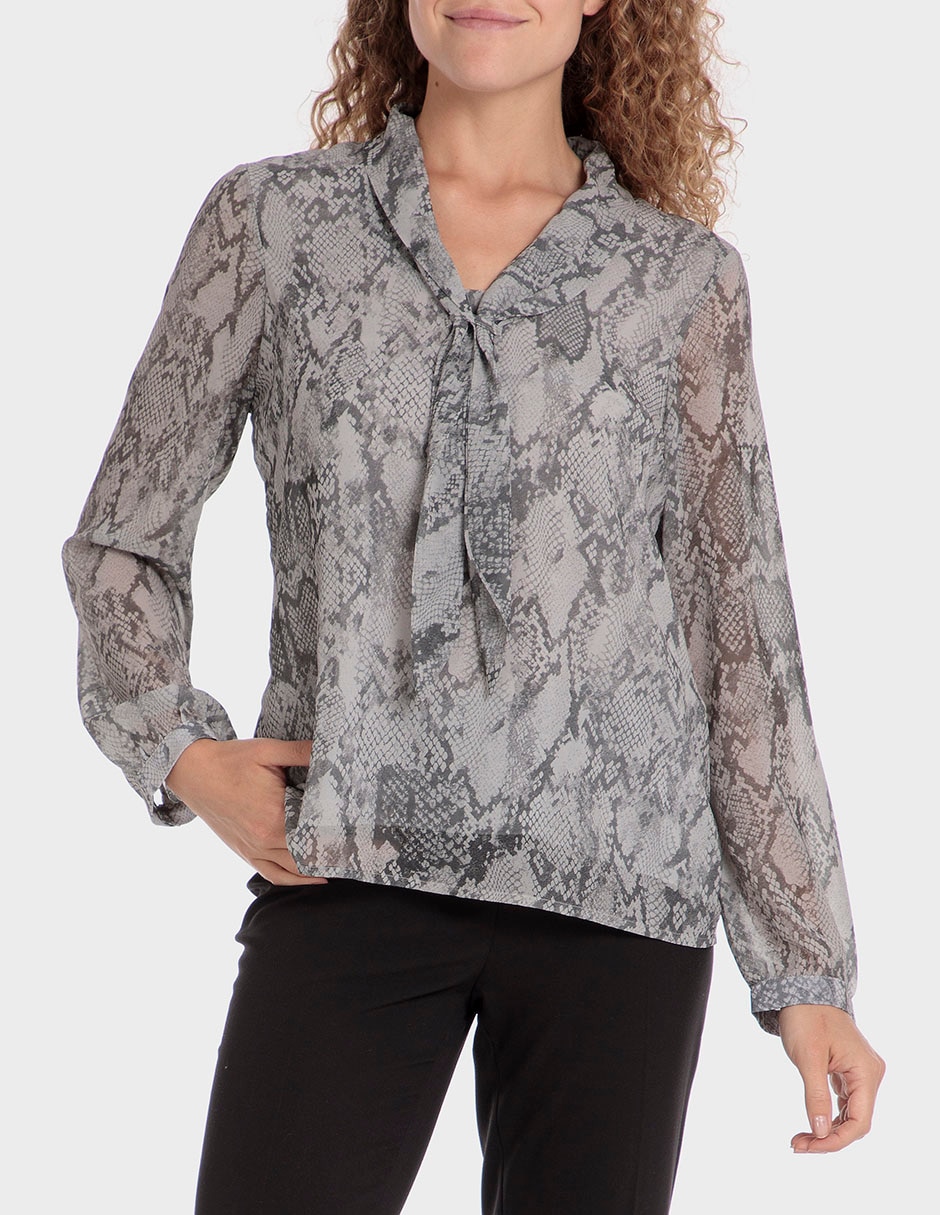 Blusa manga larga para mujer 1