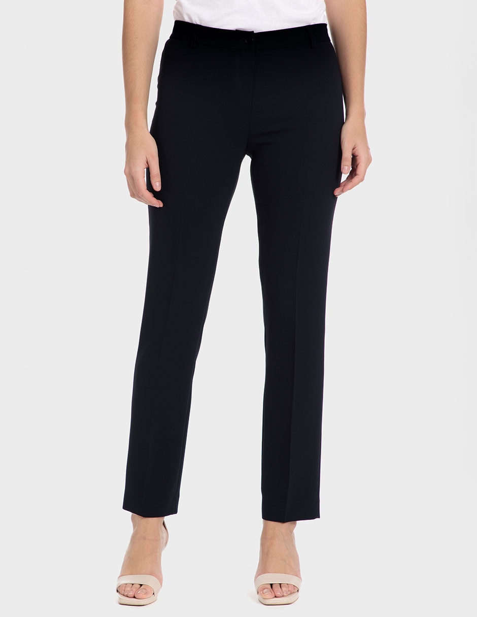 Pantalón de vestir slim para mujer