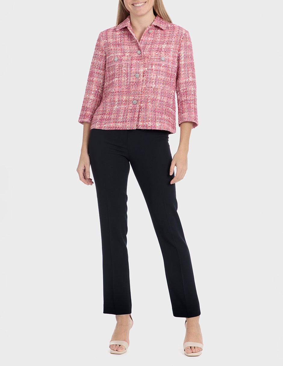 Pantalón de vestir slim para mujer 3