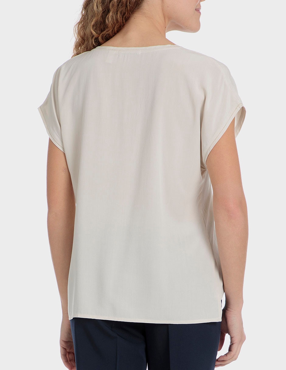 Blusa manga corta para mujer 2