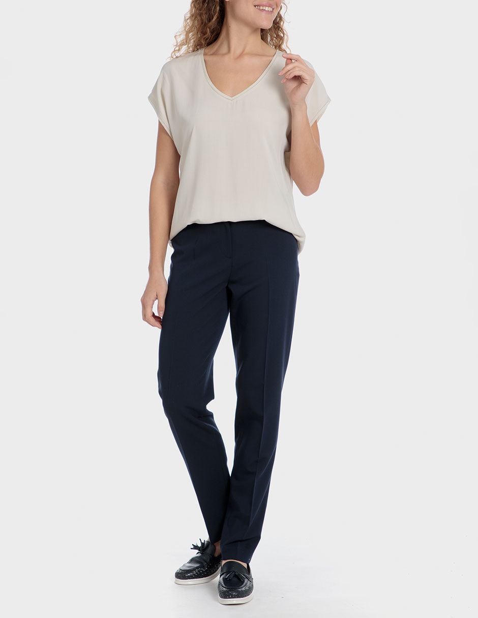 Blusa manga corta para mujer 3