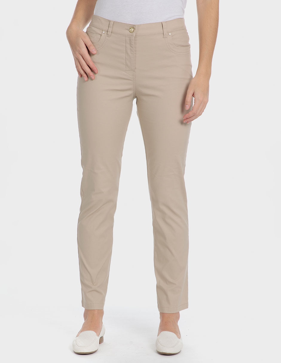 Pantalón slim para mujer