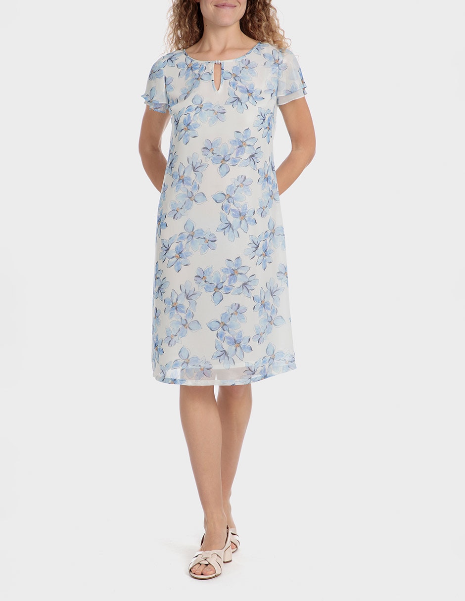 Vestido 3/4 casual Punt Roma para mujer