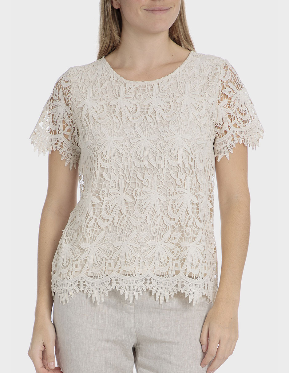 blusas de encaje liverpool