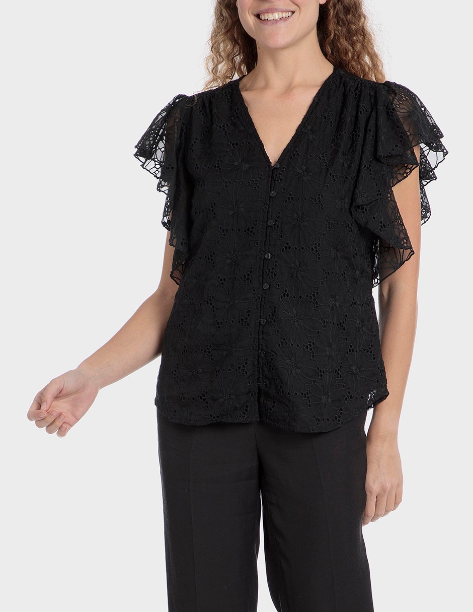 Blusa manga corta para mujer Blusa manga corta para mujer