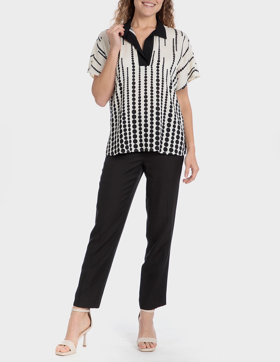 Pantalón de vestir slim para mujer 3