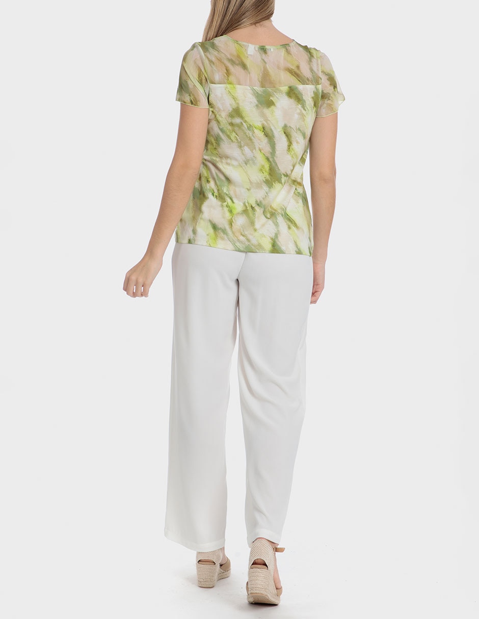 Pantalón de vestir regular para mujer