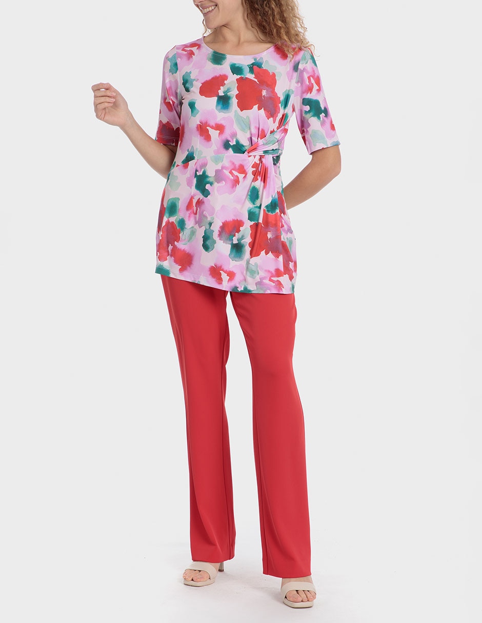 Blusa manga corta para mujer 3