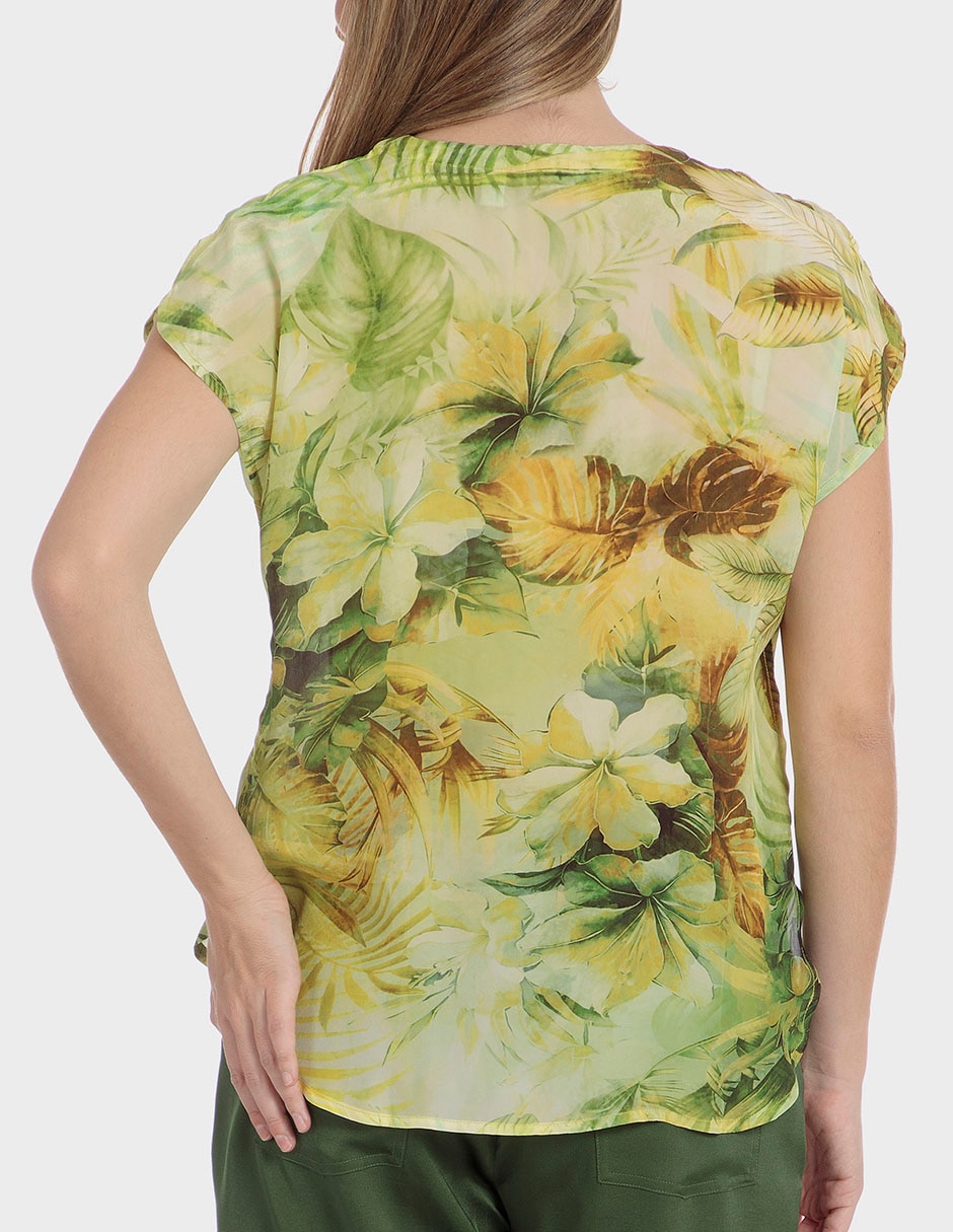 Blusa manga corta para mujer 2