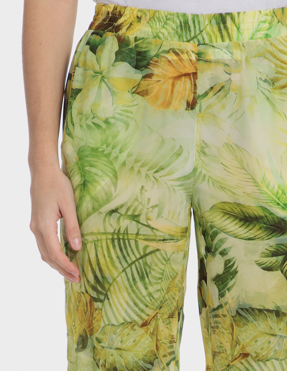 Pantalón coulotte straight para mujer 3