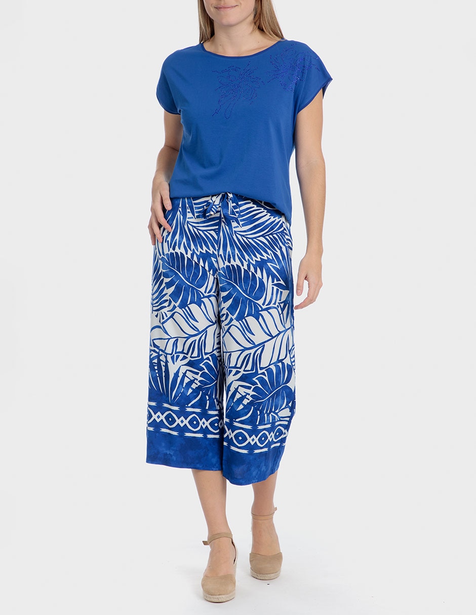 Pantalón amplio para mujer 3