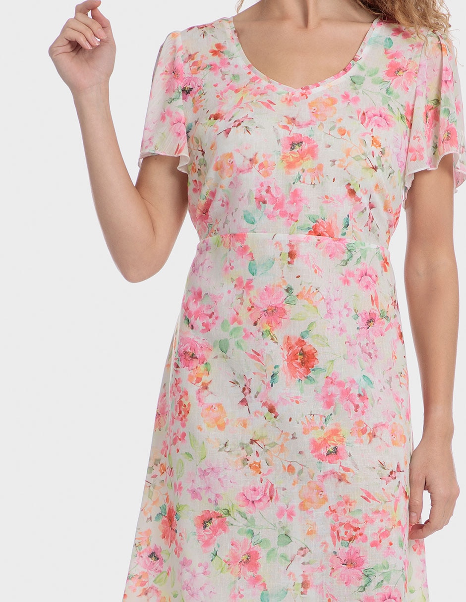 Vestido 3/4 casual para mujer 3
