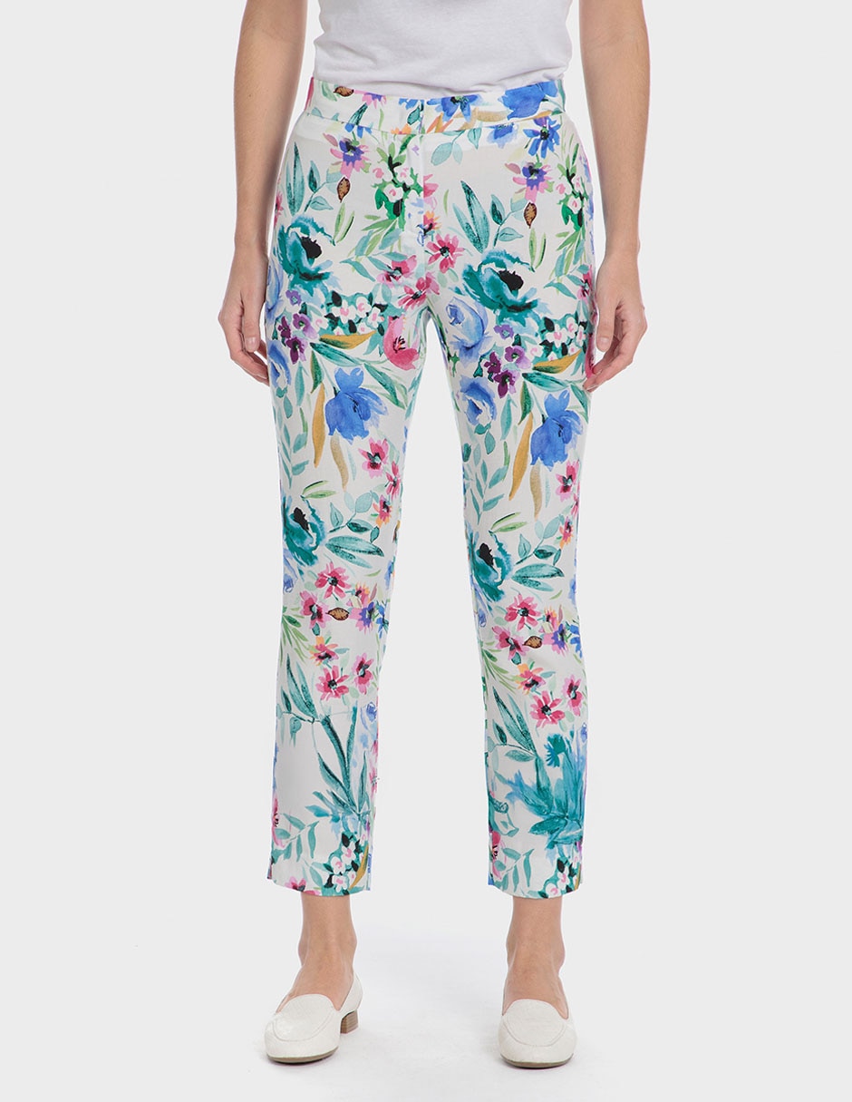 Pantalón relaxed slim para mujer
