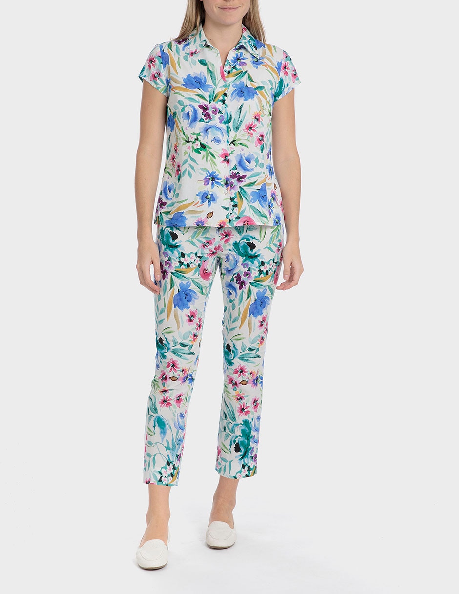 Pantalón relaxed slim para mujer 3