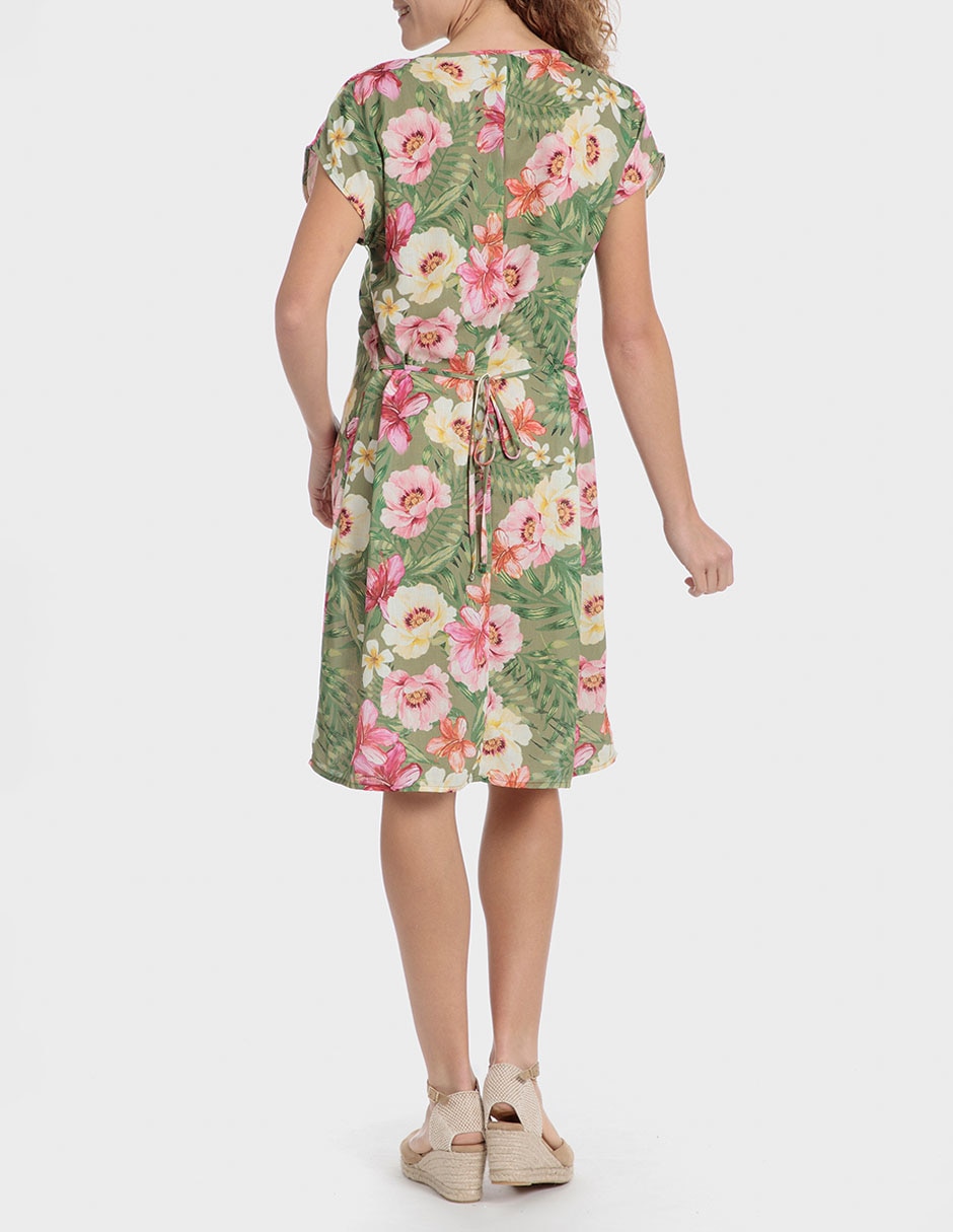 Vestido 3/4 casual para mujer 2