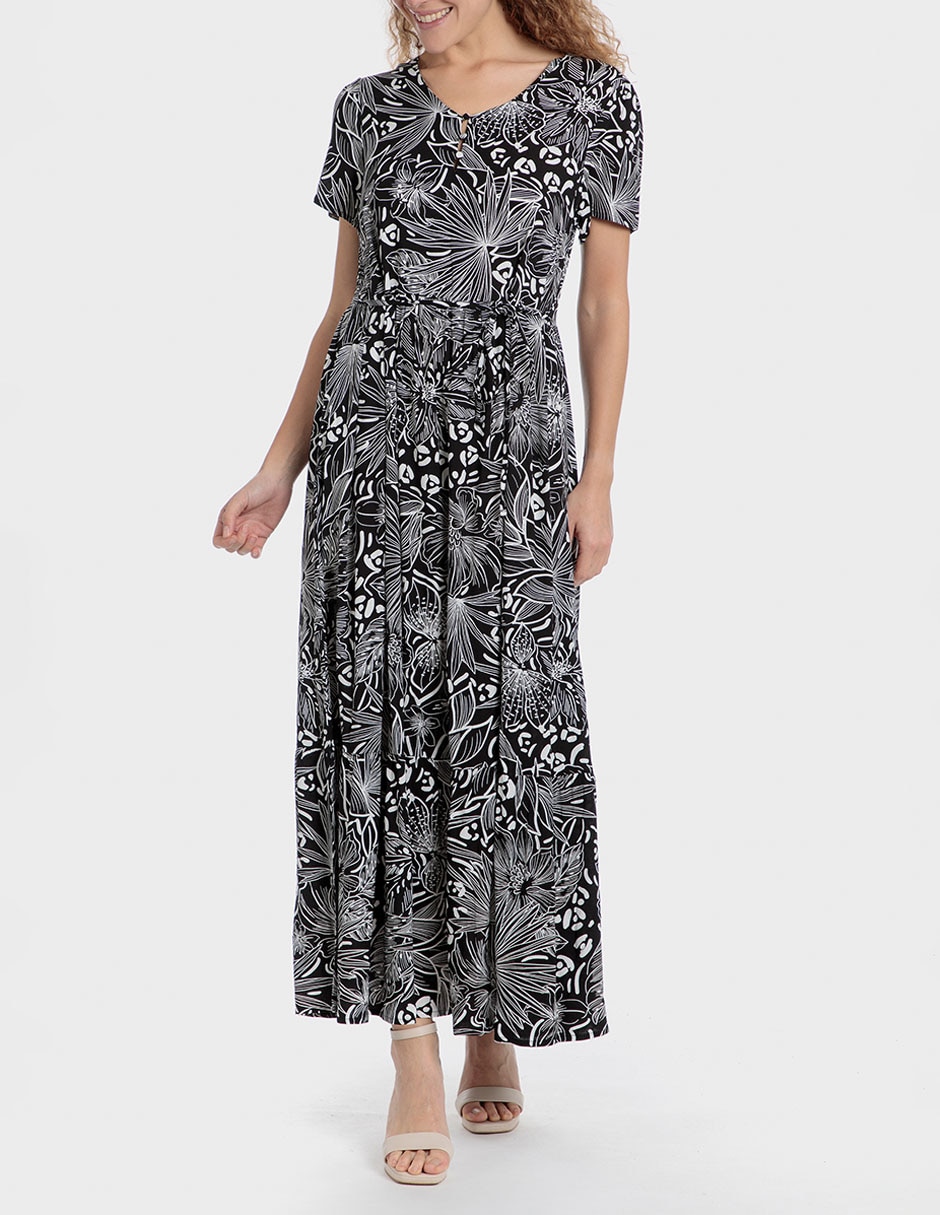 Vestido largo casual para mujer