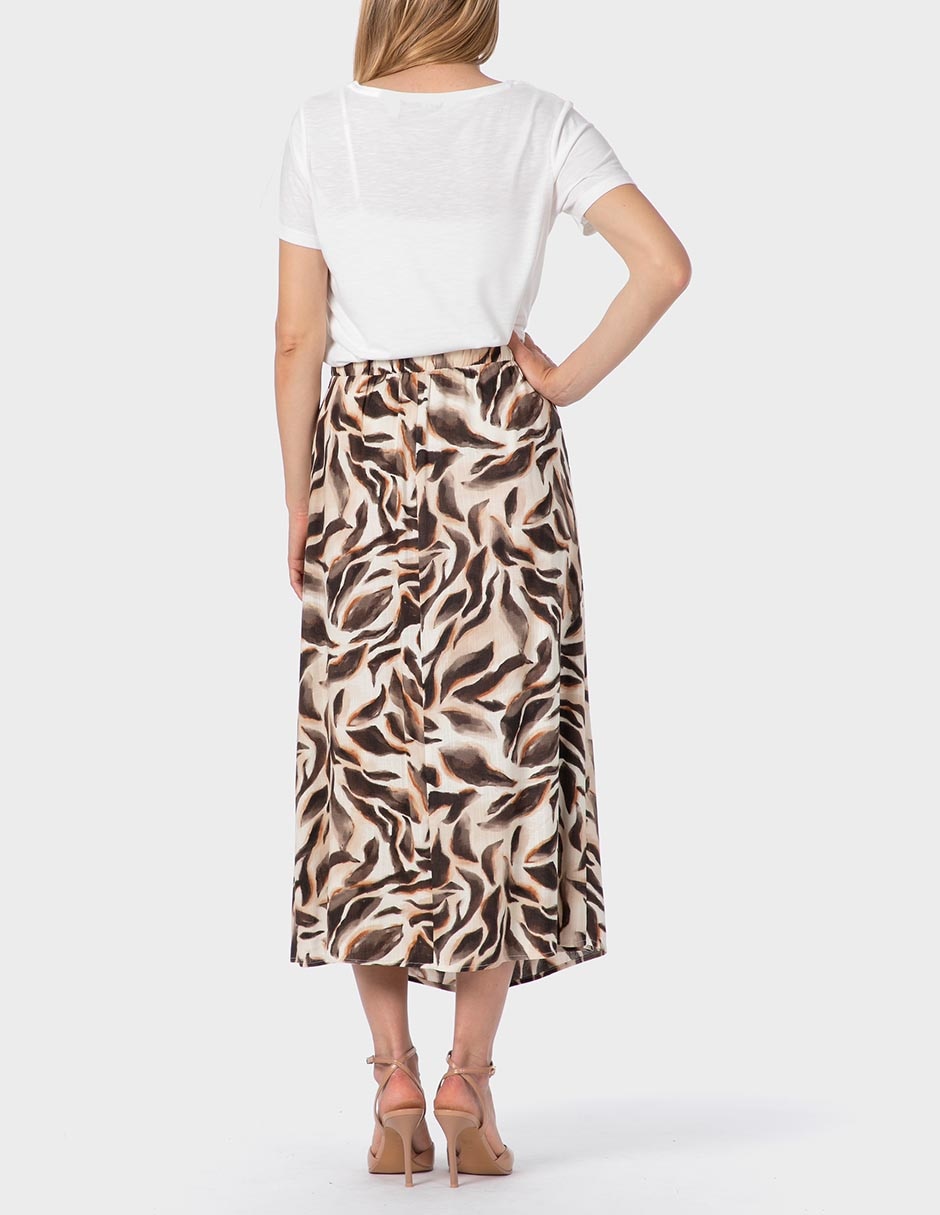 Falda crop a la cintura 2