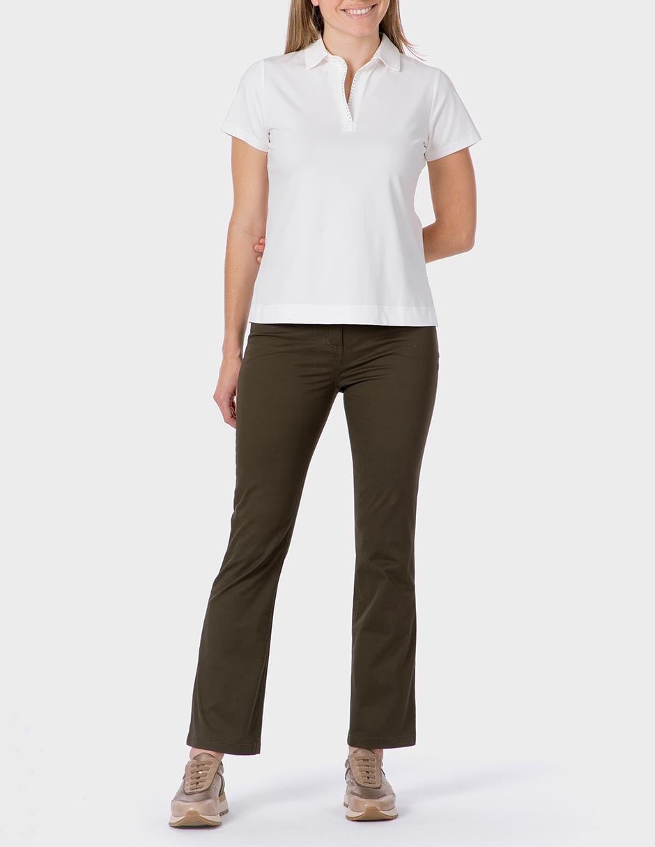 Playera tipo polo para mujer 3